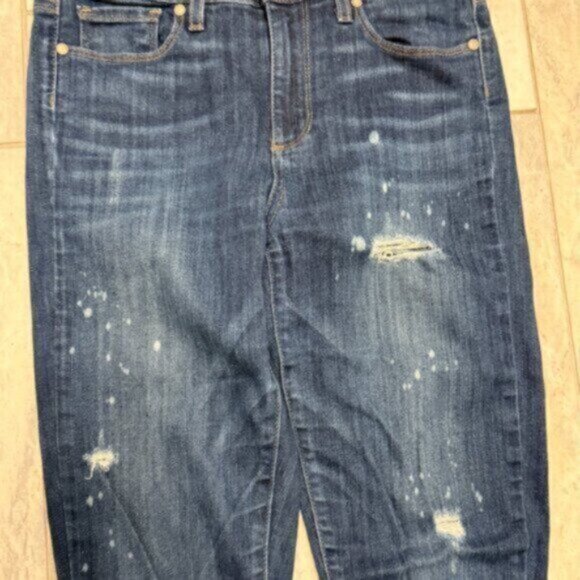 PAIGE women's 28" waist Hoxton Ankle blue denim jeans Retails $219. - Picture 2 of 7